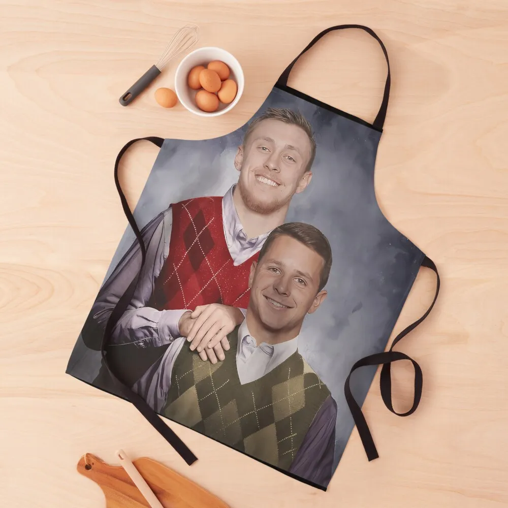 

Brock Purdy George Kittle Apron painting women's kitchens House Things For Home And Kitchen kitchen utensil Apron