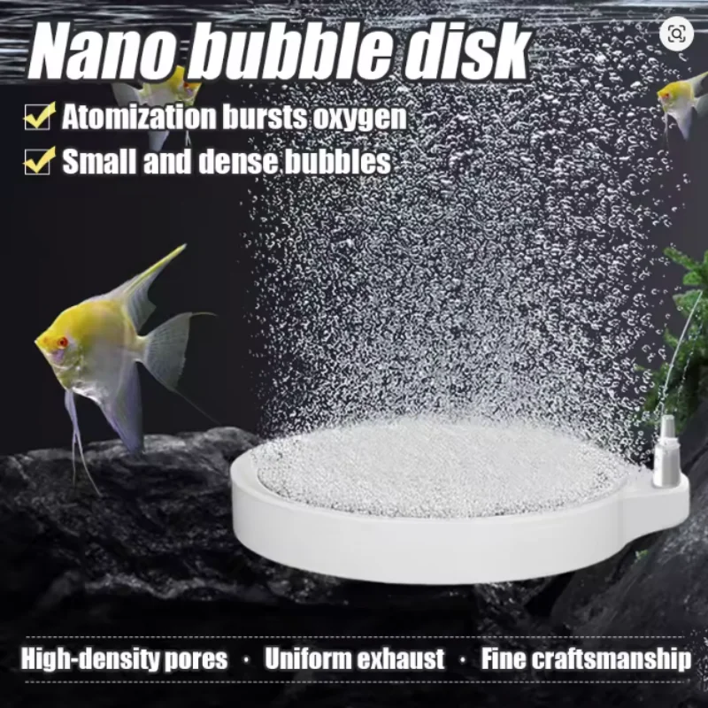 Air Stone Diffuser - Nano Disc Air Stone Oxygen Aerator