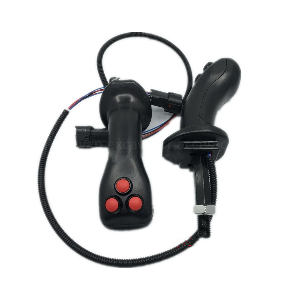 Wheeled crawler excavator modified wood grab iron gripper wood gripper steel gripper three-button joystick handle dust cover