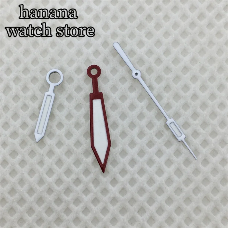 Bligger-スーパーC3照明ハンド、黒白時計針、パイロット時計、緑、nh35に適しています