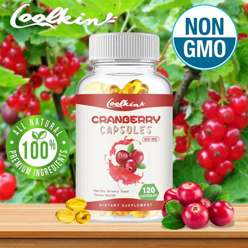 Cranberry Extract Supplement - Rich in Vitamin C, Supports Urinary Tract and Bladder Health, Promotes Digestive Health