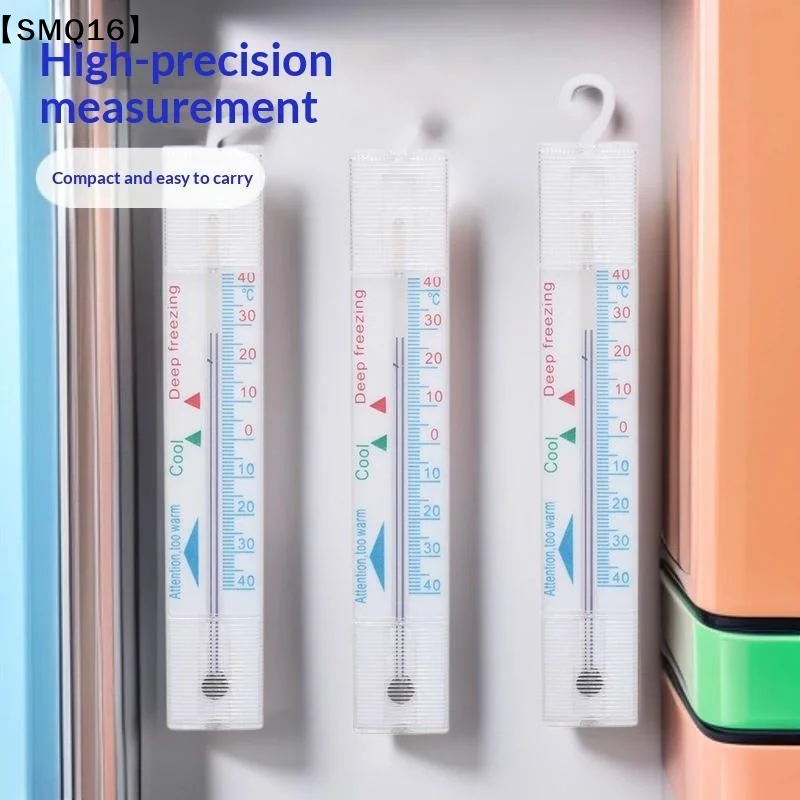 M6CB 1Pieces Plastic Fridge Thermometers With Hook Plastic Thermometers Suitable For Accurate Temperature Monitoring【SMQ】