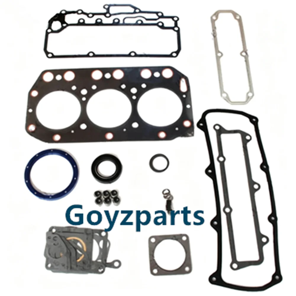 3TN100 102MM 11900-01334 719031-92600 Engine Complete Overhaul Rebuilding Gasket Kit For Yanmar Cylinder Head