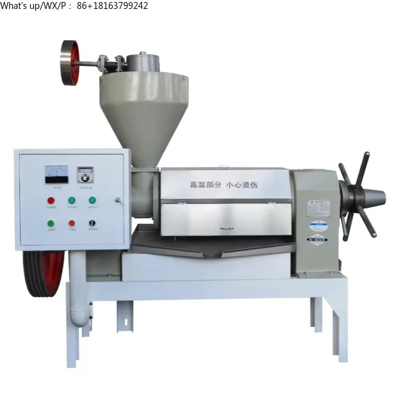 ماكينة ضغط الزيت الباردة التجارية من الفولاذ المقاوم للصدأ 304 ماكينة ضغط زيت النخيل الكهربائية