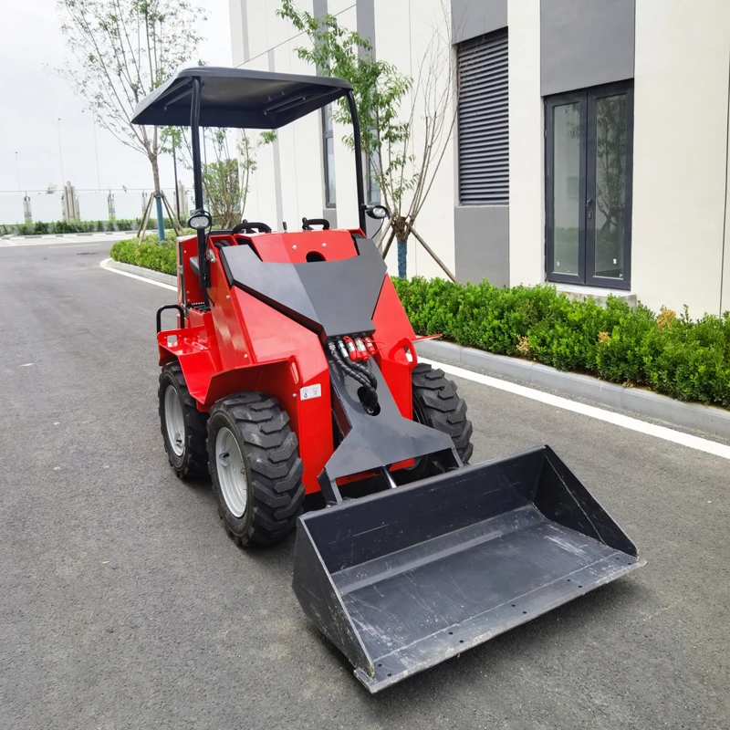

390 Wheel Skid Steer Loader | Compact Wheel Loader Customizable | Multi-Functional for Farm & Construction