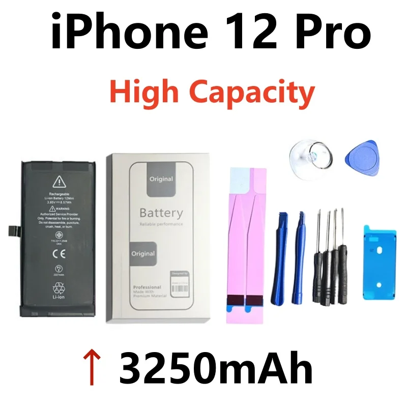 Xilecaly Originele Hoogwaardige Batterij Voor Iphone Se 5 6S 5S 7 8 Plus X Xs Max Xr 11 Pro Mobiele Telefoon Met Gratis Tools Sticker