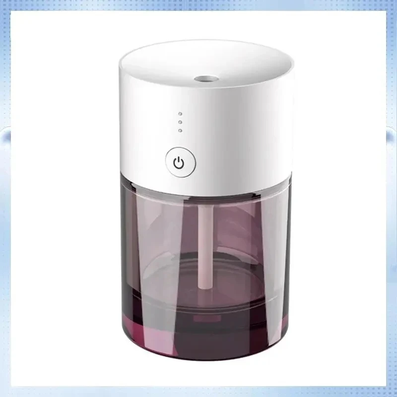 Car Air Freshener USB Rechargeable Essential Oil Diffuser Room Fragrance Diffuser Cool Mist Humidifier Auto Mini Scent Machine