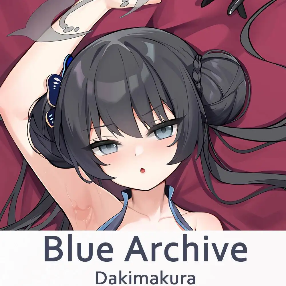 

Blue Archive Ryuge Kisaki Dakimakura 2WAY Hing Body Case Anime Pillow Cushion Cover