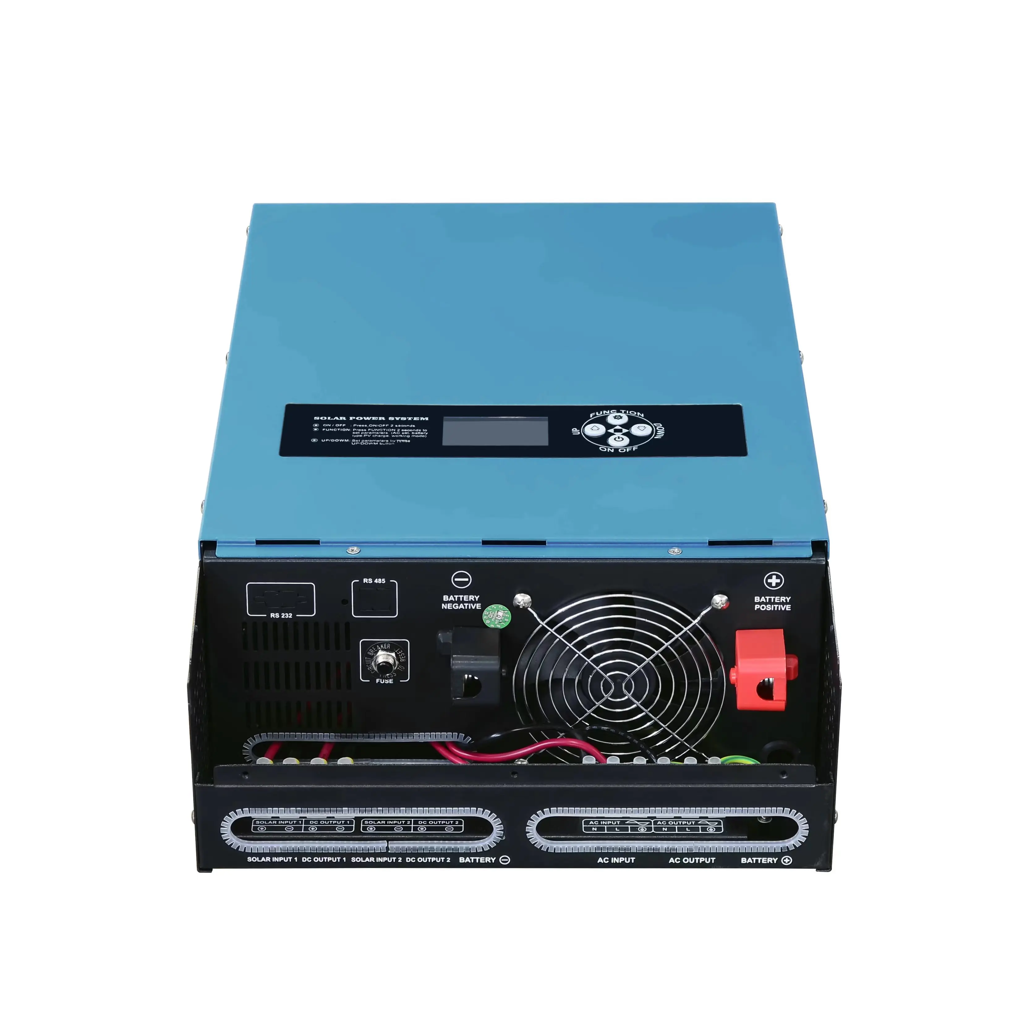 Photovoltaic 5000w Hybrid Solar Inverter 3kw 24v 48V 220v  5kw 1000w Hybrid Solar Inverter 2kw with Mppt Charge Controller