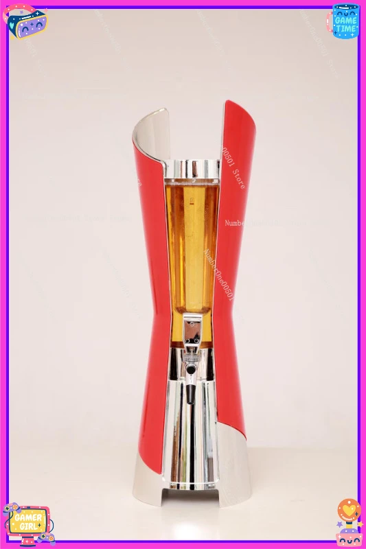 

Светодиодная светящаяся пивная башня 3 л, креативный диспенсер для разливного пива с краном для баров, караоке, вечеринок, коммерческого использования