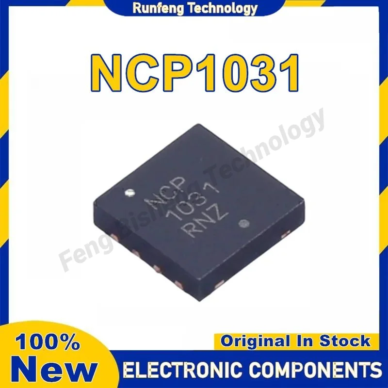 10PCS ใหม่ NCP1031 NCP1031MNTXG QFN-8 ชิป IC