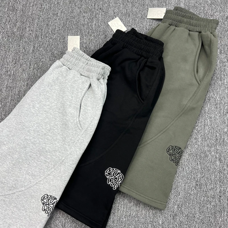

Men Women Couples Loose Casual Mertra Shorts High Quality Embroidered Logo Sweatpants Short Pants One Day Shipped Out