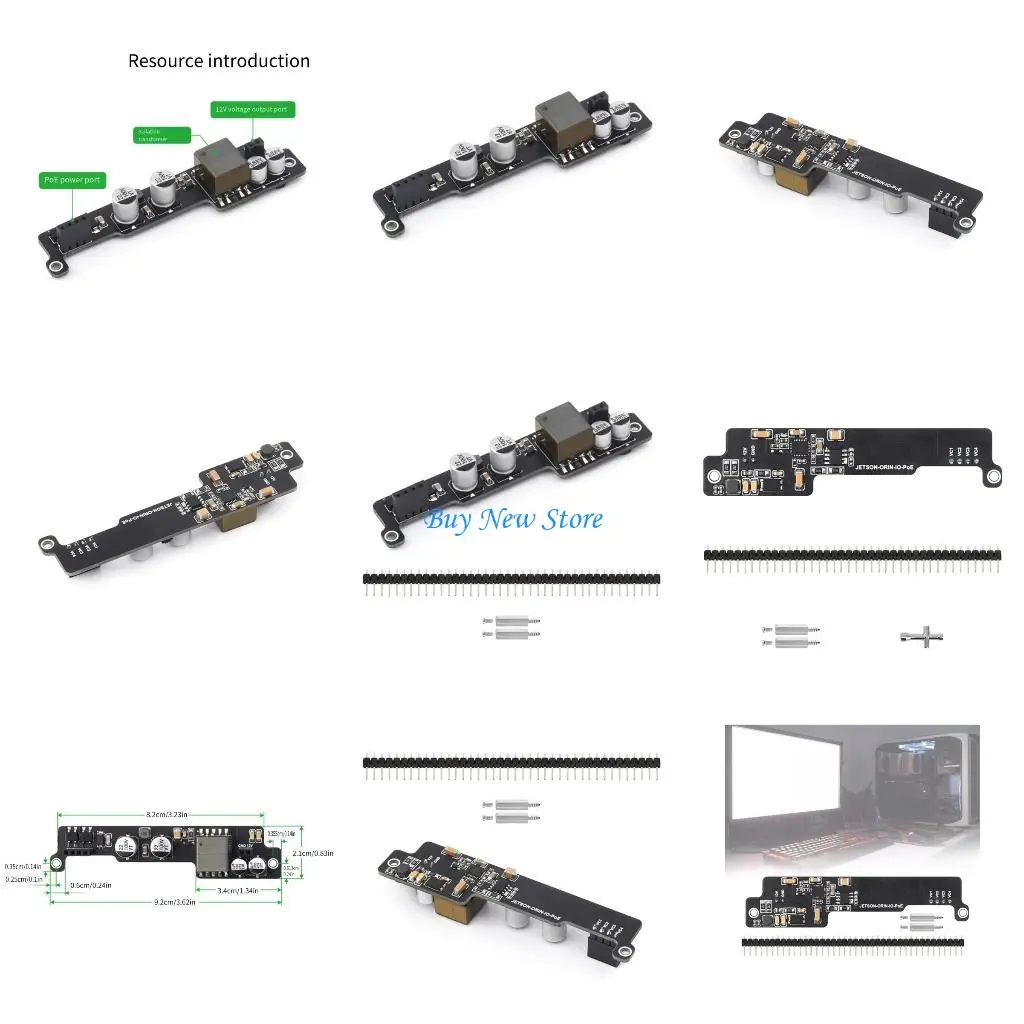 

20CE Ethernet Power Expansion Board POE Power over Ethernet Expansion Board for Simplify Networking Module
