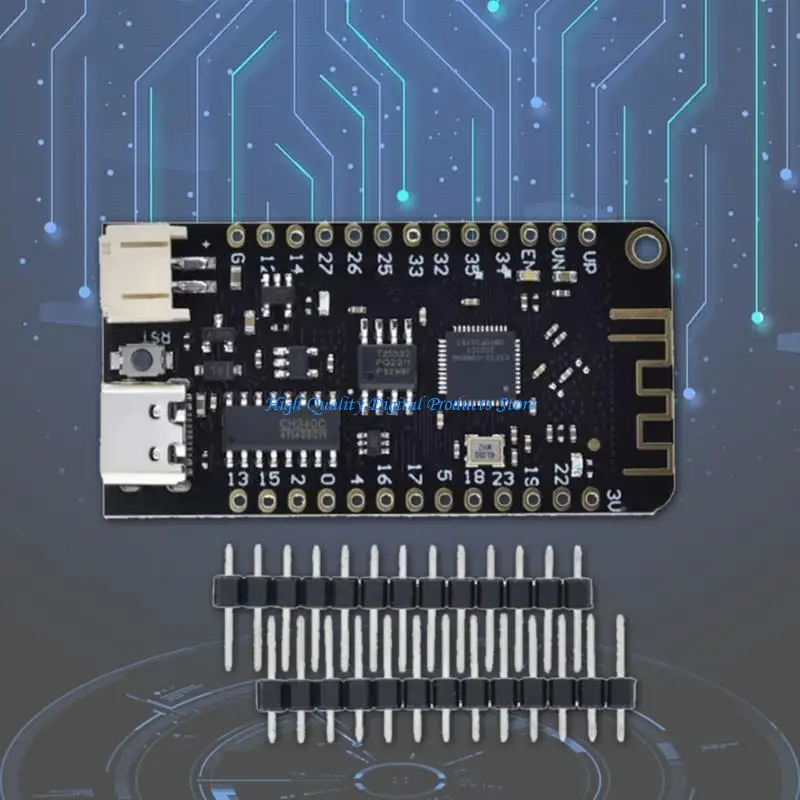 U2JE استكشاف حسابات DIY مع لوحة تطوير Micropython ESP32 التي تتميز بتوصيل Micros