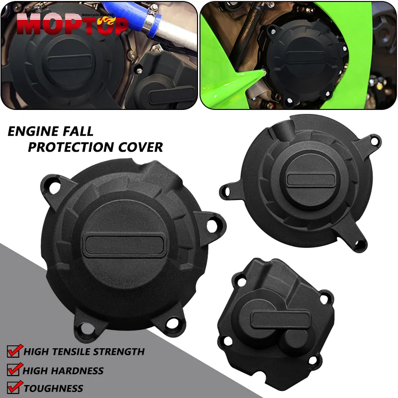 

Защитная крышка двигателя из АБС-пластика для мотоцикла, защита двигателя, боковые ползунки, крышки для Φ ZX10R ZX-10R 2011-2023 2022 2021
