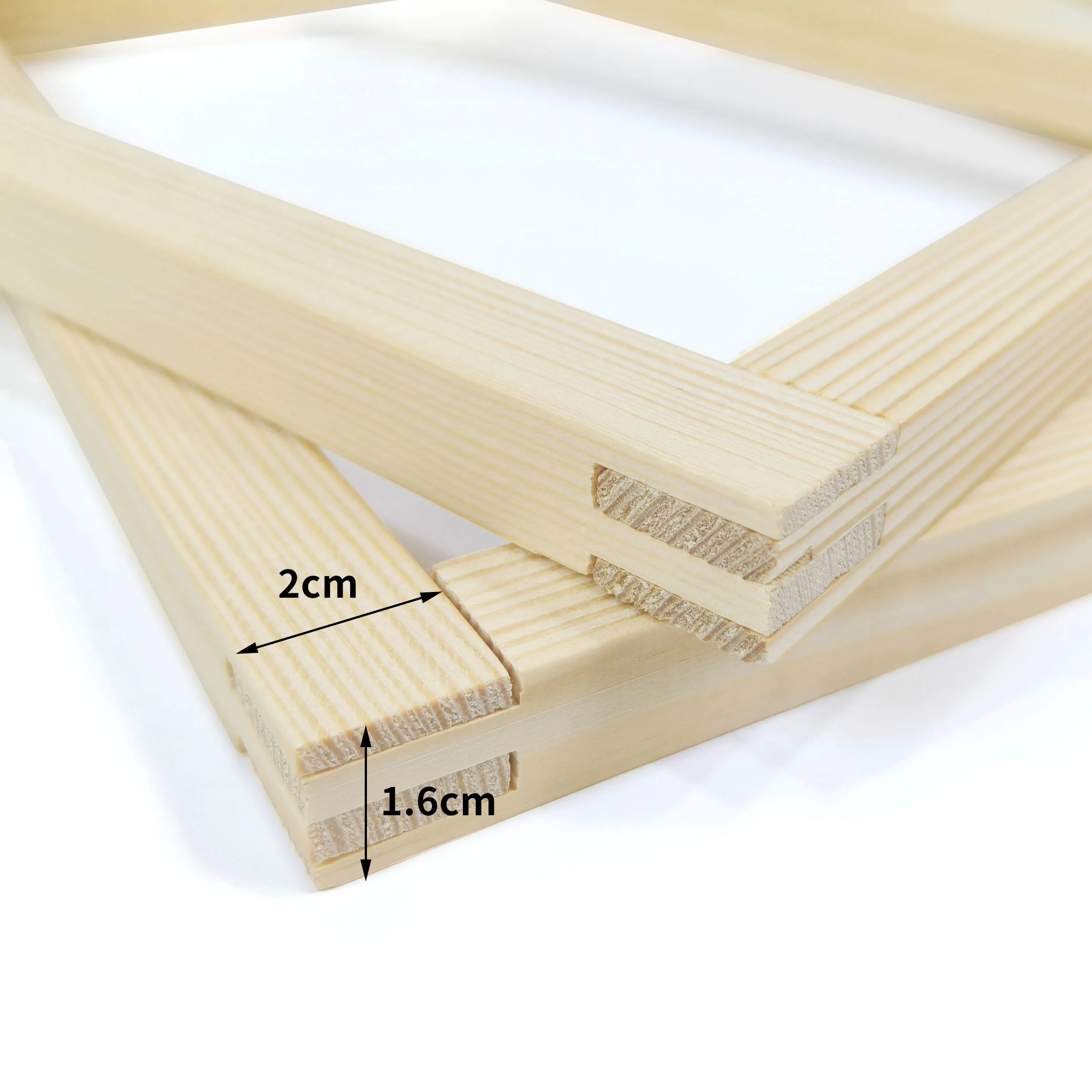 Customizable DIY Large Solid Wood Picture Frames Canvas Frames Drill-Oil Paintings  Wooden Frames Home Living Room Decor Gift