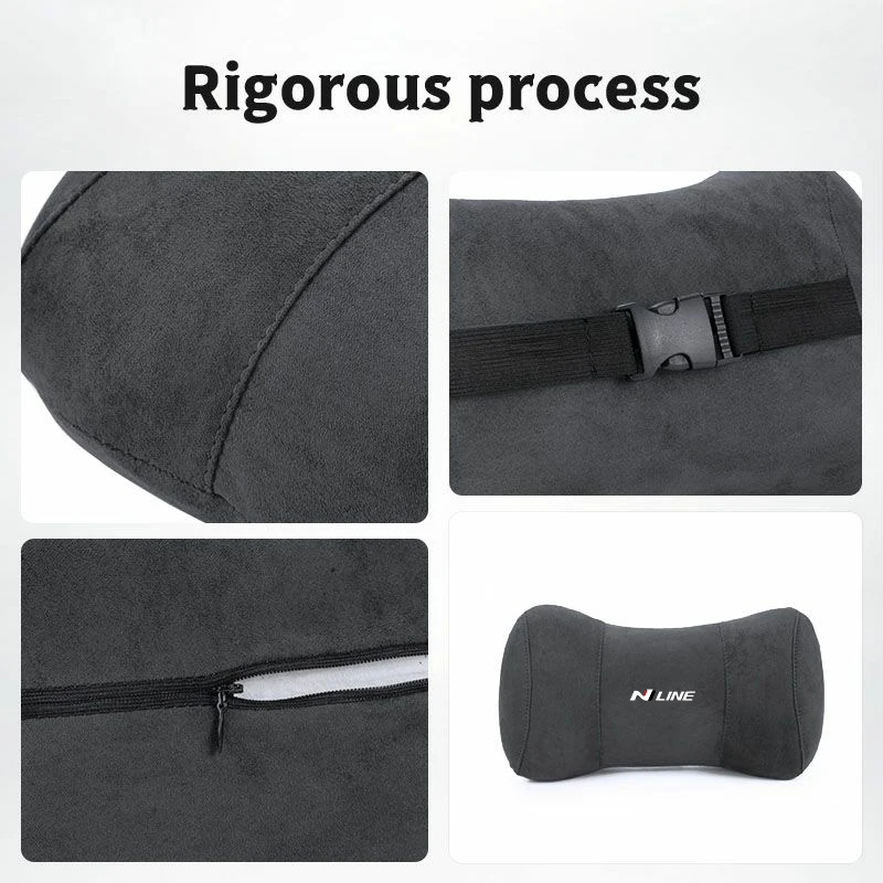 Car Seat Headrest Pillow Neck Support Protector Cushion For Hyundai Accent Tucson Sonata Elantra Veloster Solaris Kona Azera Get