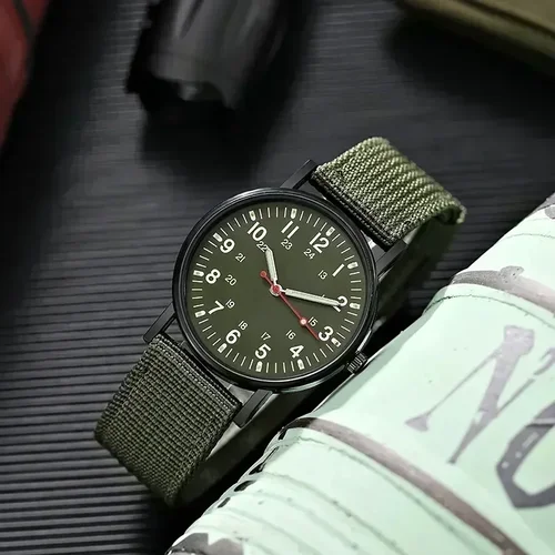 Imagen 2 del producto Relojes de moda para hombre, marca de lujo, reloj de cuarzo a la moda para hombre, reloj luminoso para hombre, reloj de pulsera resistente al agua con esfera grande, relojes masculinos