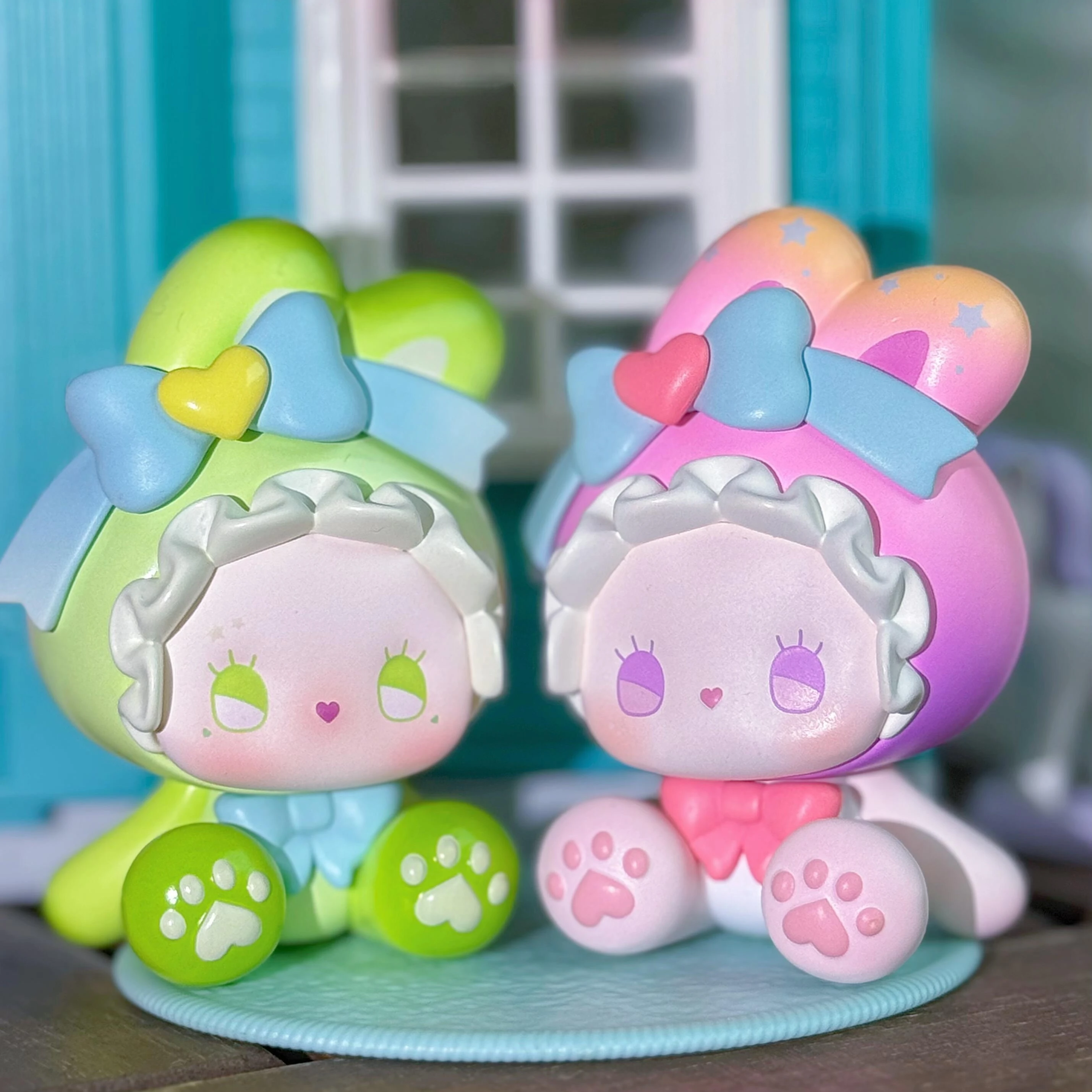 Genuíno emma coelho coletor série de estreia caixa cega bonito mini boneca modelo ornamentos criativos brinquedo colecionável caixa mistério presente