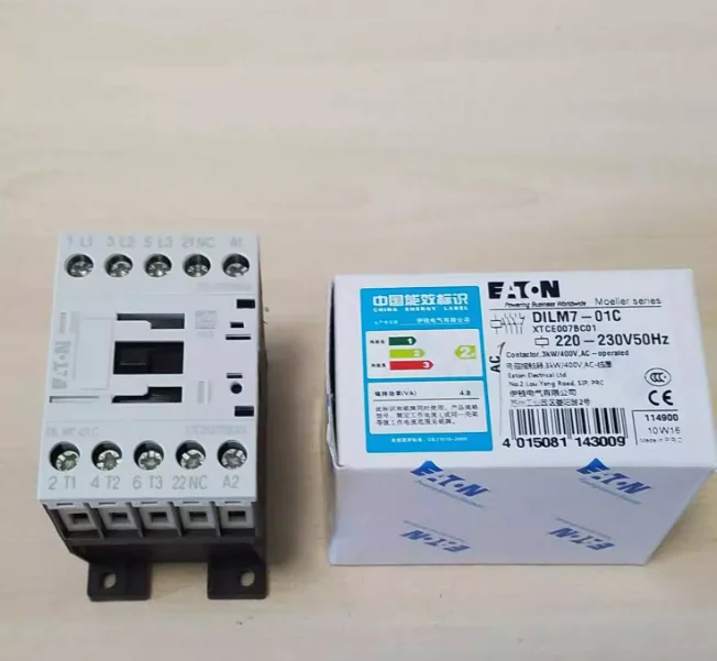 

New EATON contactor DILA-22C 24VDC DILA-31C 24VDC DILA-40C 24VDC DILA-22C 220VDC DILA-31C 220VDC DILA-40C 220VDC