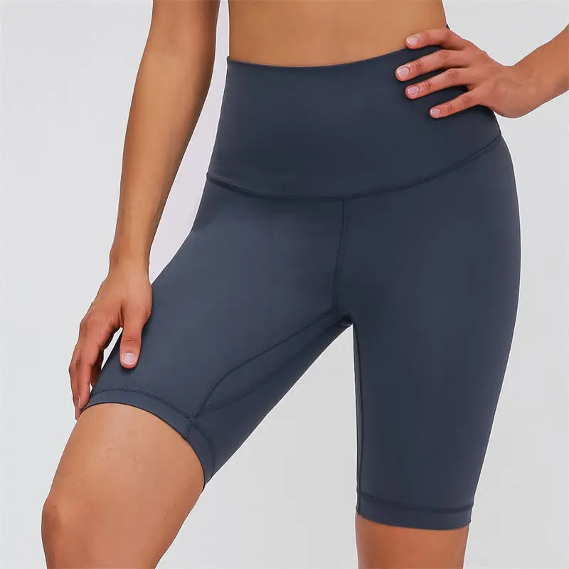 Nepoagym PERFORM High Waist Yoga Shorts Brushed Material Women Cycling Shorts Super Soft Gym Shorts Stretchy Compression Shorts