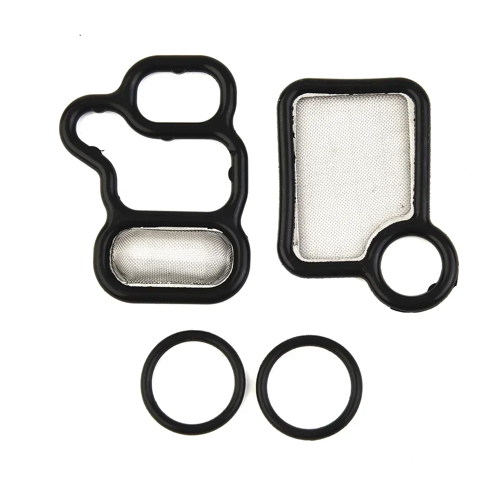 4Pcs/Set VTEC Solenoid Spool Valve Gasket Kit For Honda Civic Solenoid Gasket Kit 15815-RAA-A02 91319-PAA-A01