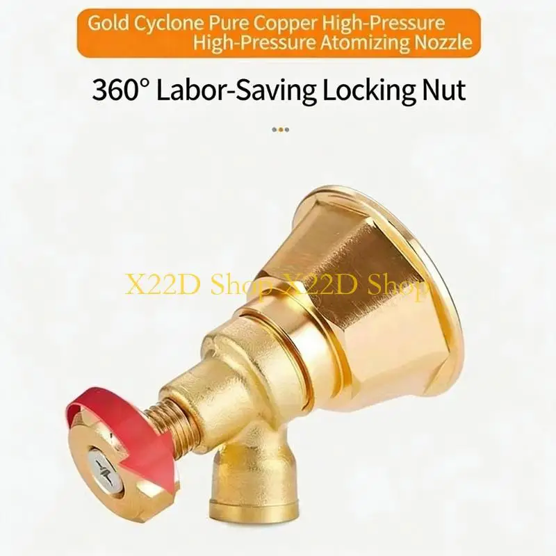 X22D Heavy Duty Garden Sprayer Nozzle Hose Attachment for Plant Watering Seedlings
