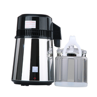 800W 4L Stainless Steel Pure Water Distiller with Glass Bottle