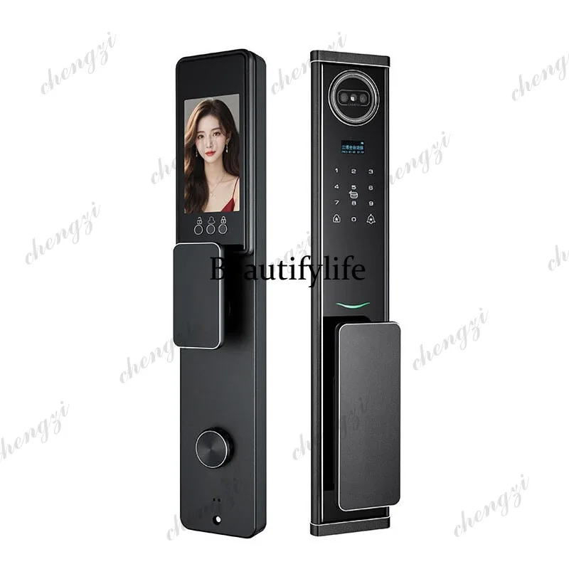 Outdoor waterproof and sunproof fingerprint lock, facial recognition video fingerprint lock, courtyard gate password lock