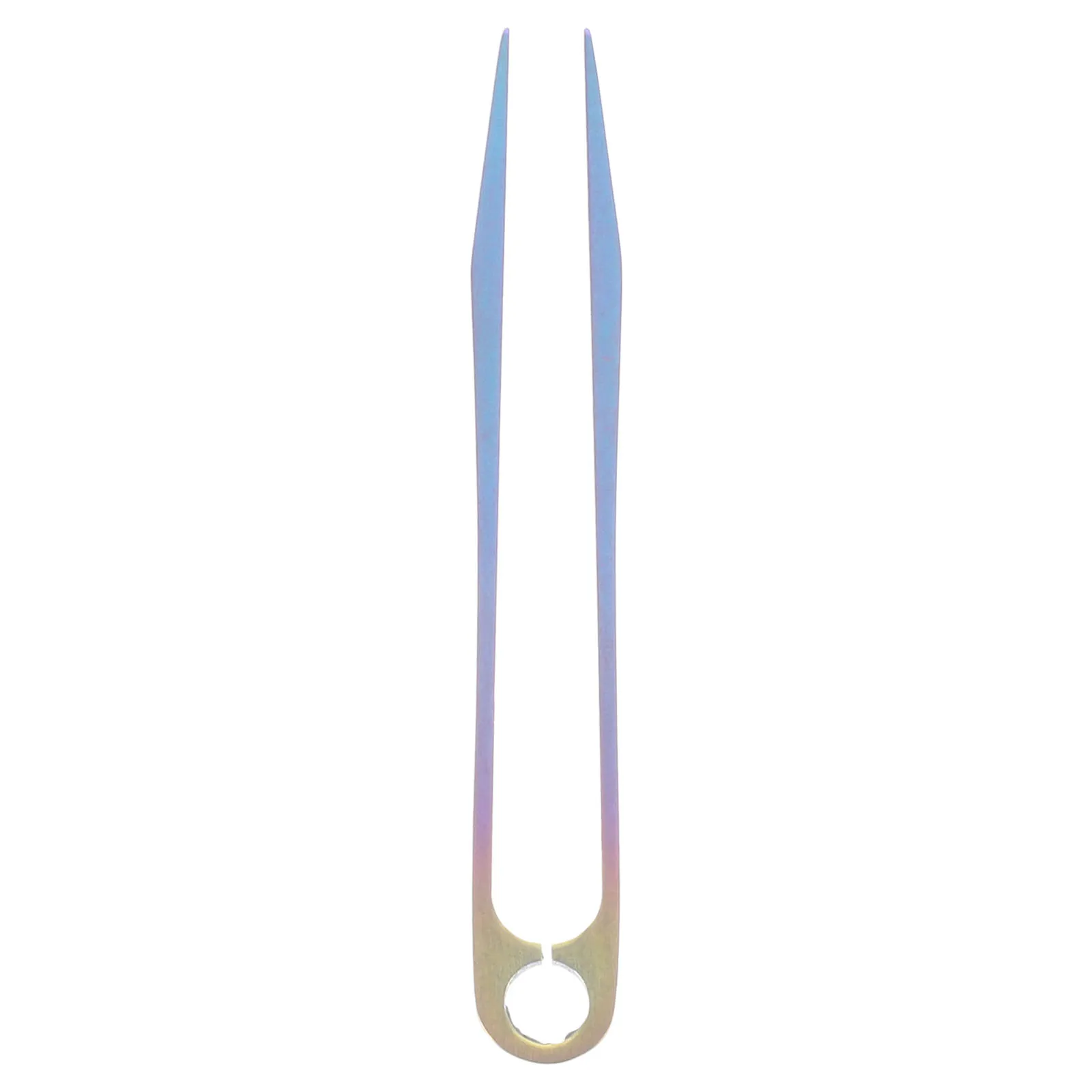 

Titanium Alloy Tweezers Portable for Mountaineering Accessories Camping Outdoor Home Use Non Magnetic Mountaineering Tool H