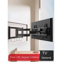 Universal TV Rack Telescopic Rotating Wall-Mounted Bracket 65 75 86 Inch Suitable for Xiaomi Hisense Huawei