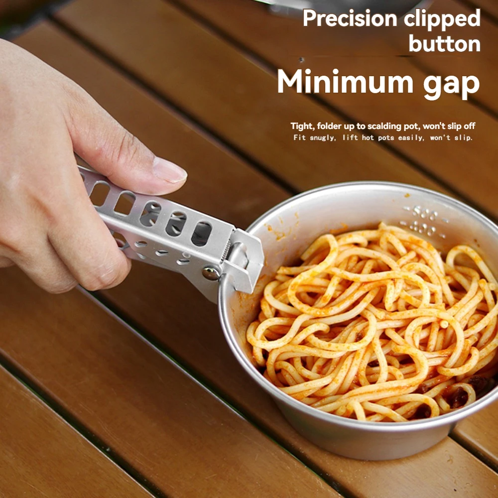 مقلاة خبز خارجية مضادة للحرق، مشبك منزلي من سبائك الألومنيوم مقاوم للحرارة، وعاء المطبخ، مقلاة الأطباق، مشبك مضاد للحرق #5