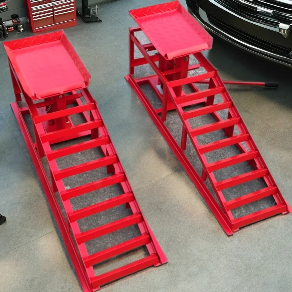 Lift Frame Repair Ramps Heavy Auto Car Lifts New Steel Construction Low MOQ Hydraulic Car Lifter Chain Sling Metal
