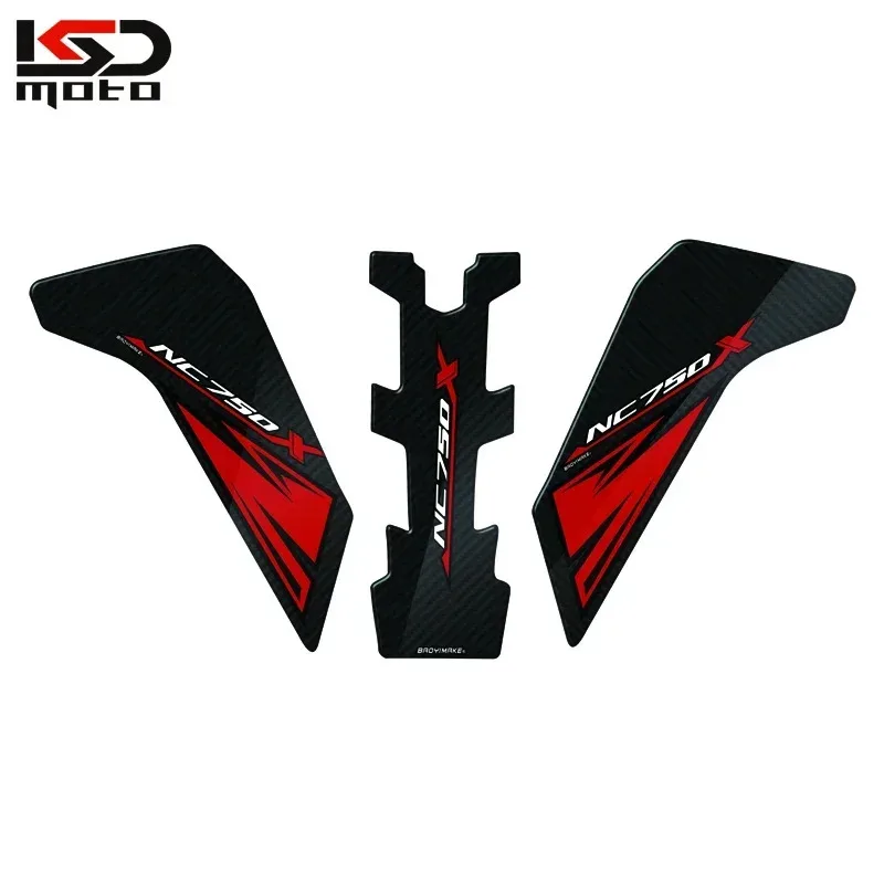 Motorcycle body fairing sticker Tank Pads Gas Knee Grip Traction Sticker  For  NC700X NC750X NC 750 X 2018 2019 2020 2021