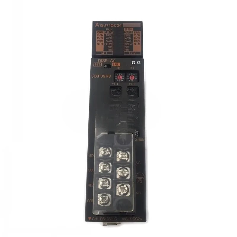 Original A1SJ71QC24 Communication Module RS-232-C/RS-422/485 Unit Module for MisubisPrinting Machinery Parts