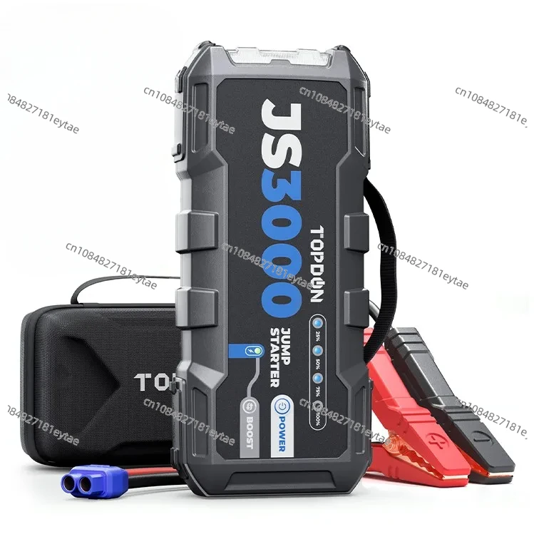 

TOPDON Js3000 Jumpstarter 12V Jump Starter 3000K Amp 24000mah Power Bank Auto Motorcycle Truck Car Jump Starter Start 3000 Peak