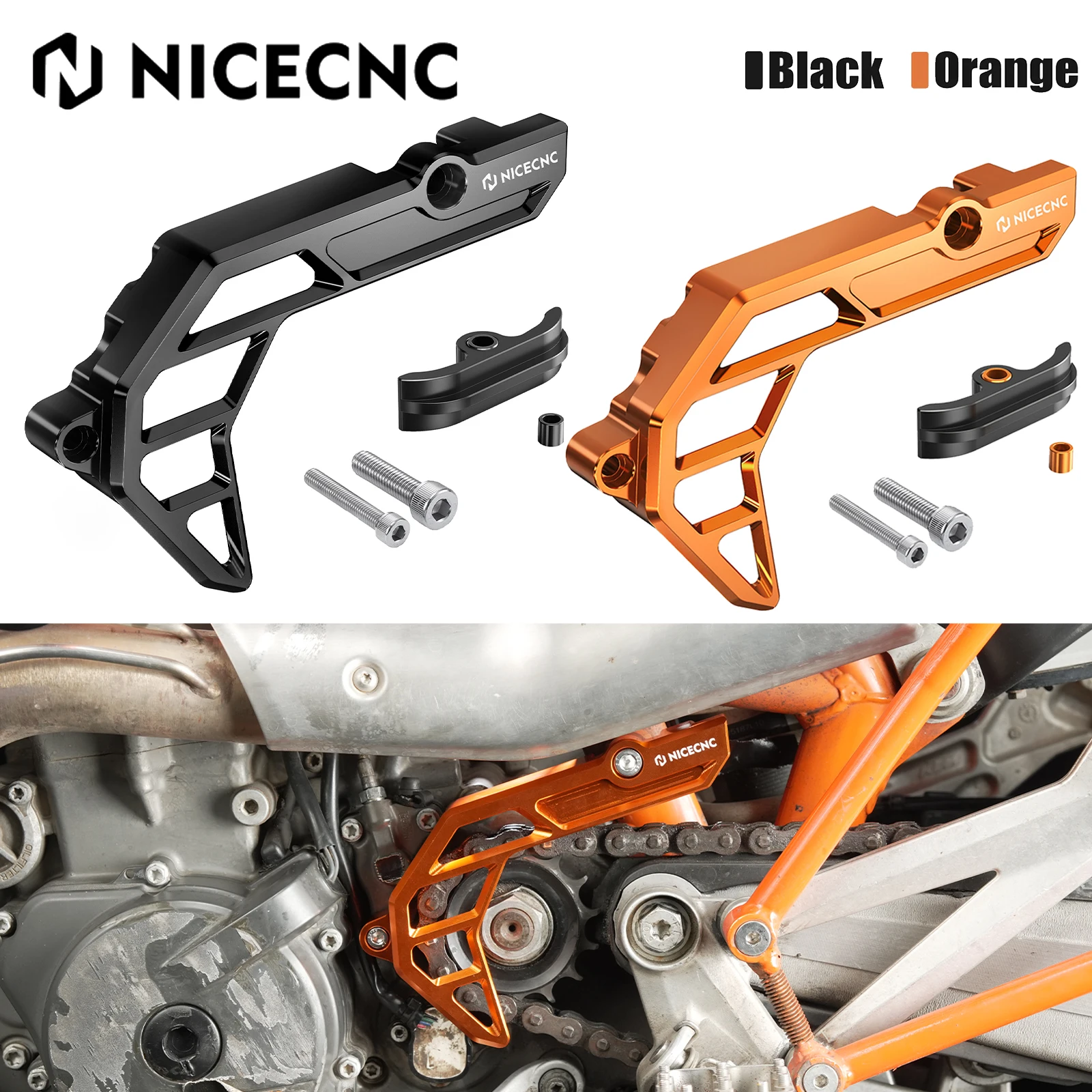 

For 2009-2025 KTM 690 Enduro R SMCR Sprocket Cover Chain Guard Case Saver For Husqvarna 701 Enduro/SM 2016-2025 GasGas 700 SM ES