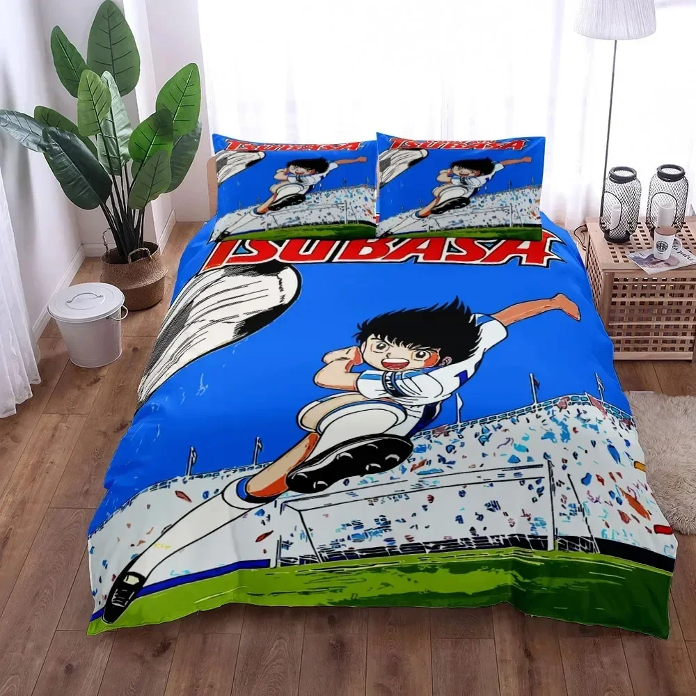 3D Print Captain Tsubasa Duvet Cover Set King Queen Double Full Twin Single Size Bed Linen Quilt Cover