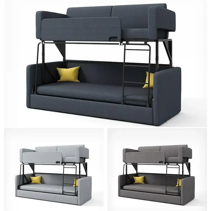 Simple double folding sofa bed single leisure living room sofa bed tri-fold bed Internet celebrity bunk sofa