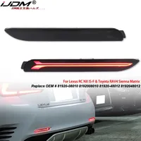 For Toyota RAV4 Camry Sienna Venza For Lexus IS-F RC NX RX GX Car Rear Bumper Reflector Tail Brake Light Turn Signal Lights