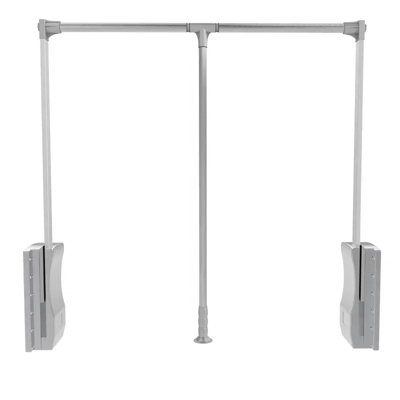 Closet Pull-Down Wardrobe Lift  Rack Cabinet Hanger 890-1210mm Pull Down