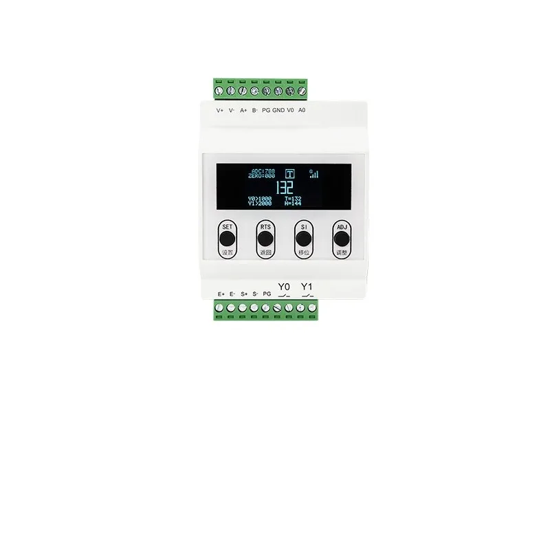 For Wireless Weighing Sensor 485 Communication Module High-precision Remote Operation 4G Network Display Twice Meter