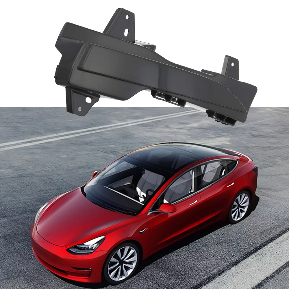 1Pcs Left/Right Front Bumper Foglight Covers Without Hole Parts For Tesla Model 3 2017-2023 1490023-00-a 149002300a 149002200a