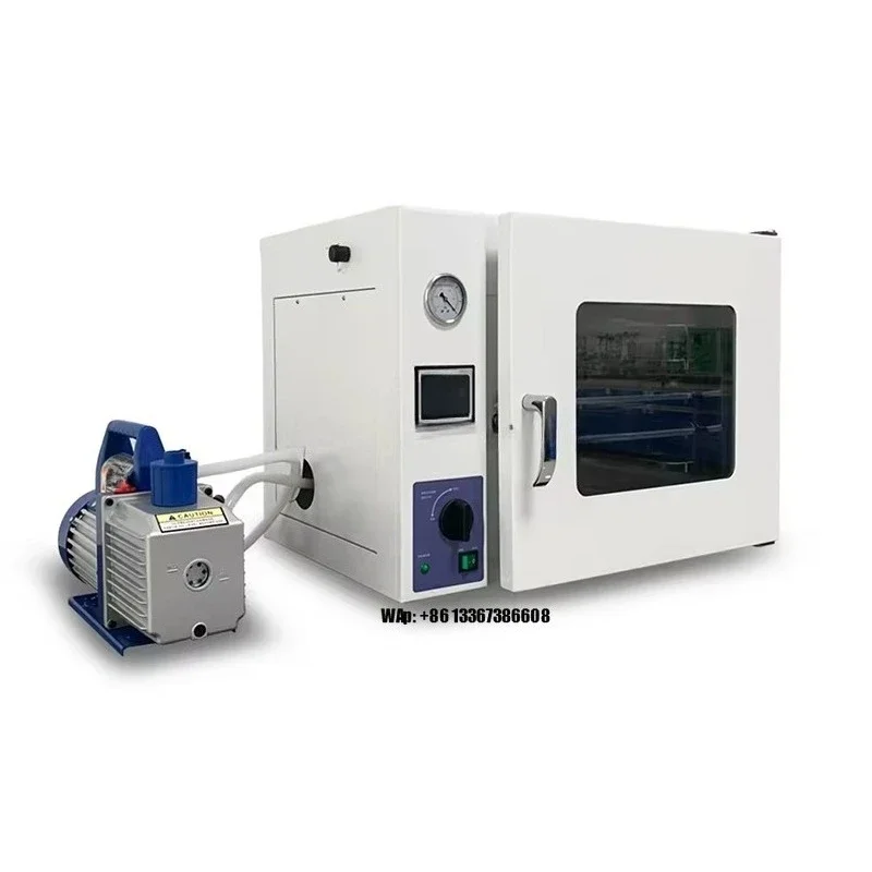 Laboratory Desktop High Temperature Vacuum Fast Heating Treating Hot Air Circulated Drying Oven for Lithium Ion Battery