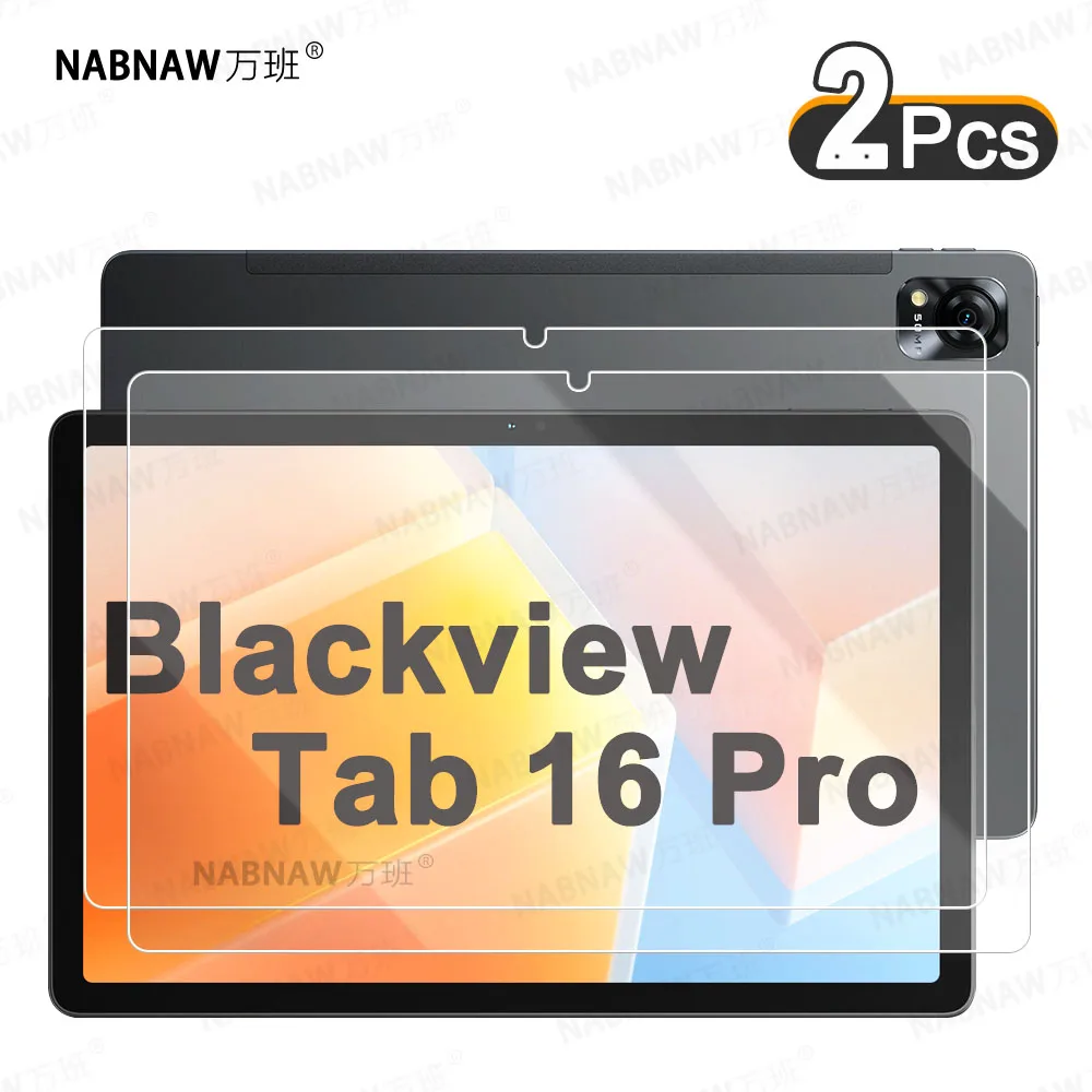 2 Pieces HD Scratch Proof Screen Protector Tempered Glass For Blackview Tab 16 Pro 11-inch Tablet Protective Film