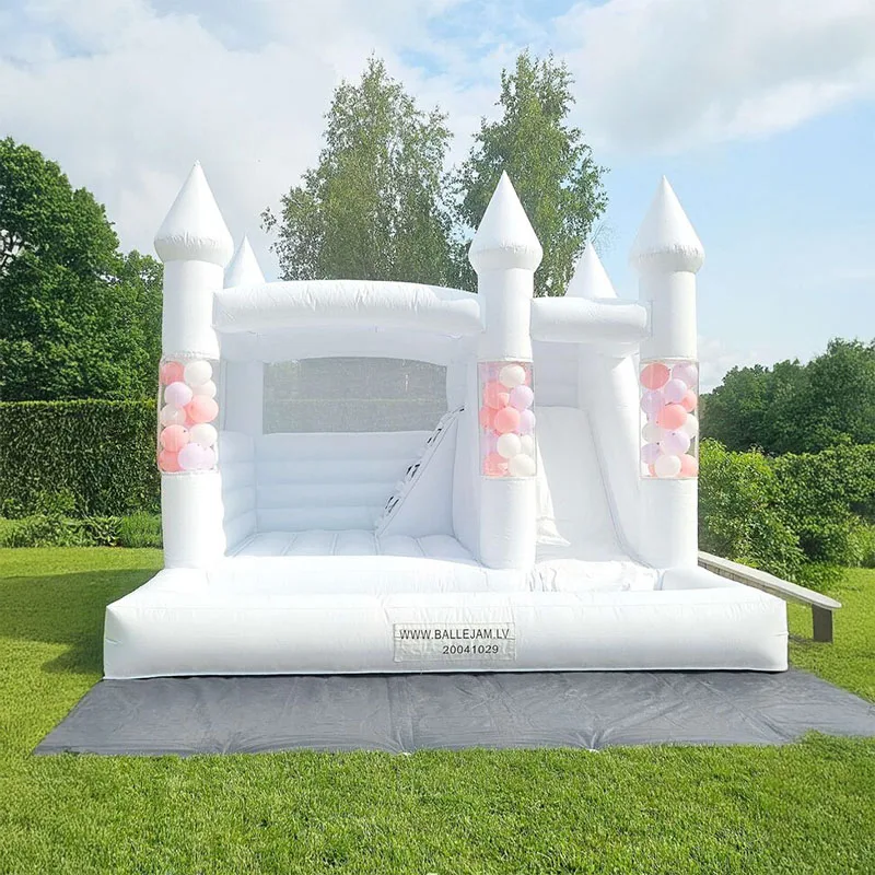 Practical Outdoor Inflatable Jumping House Children Play Toy for Birthday Wedding Event