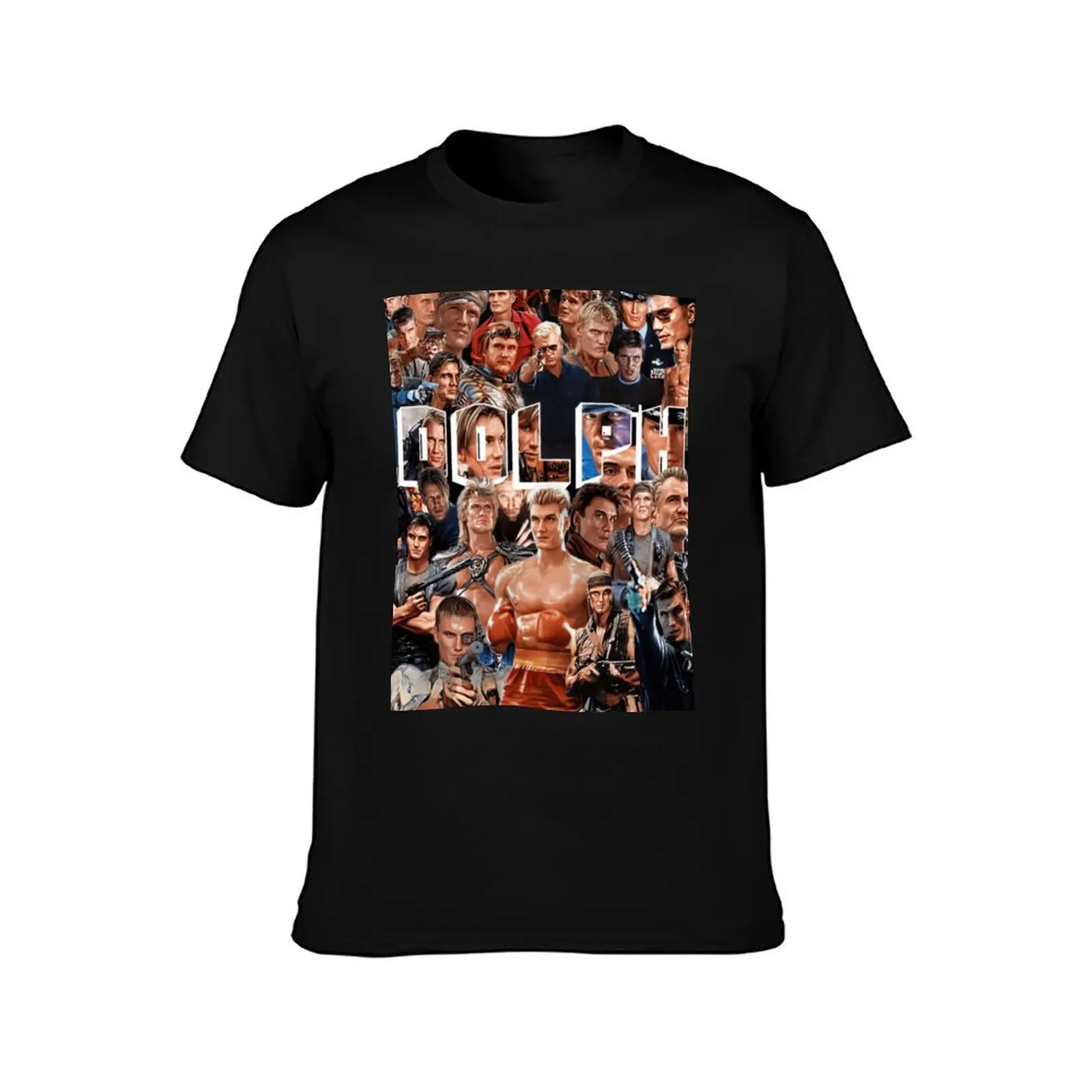 Dolph The Big Swede T-Shirt Sports Casual Short Sleeve Cotton Tee T-Shirt