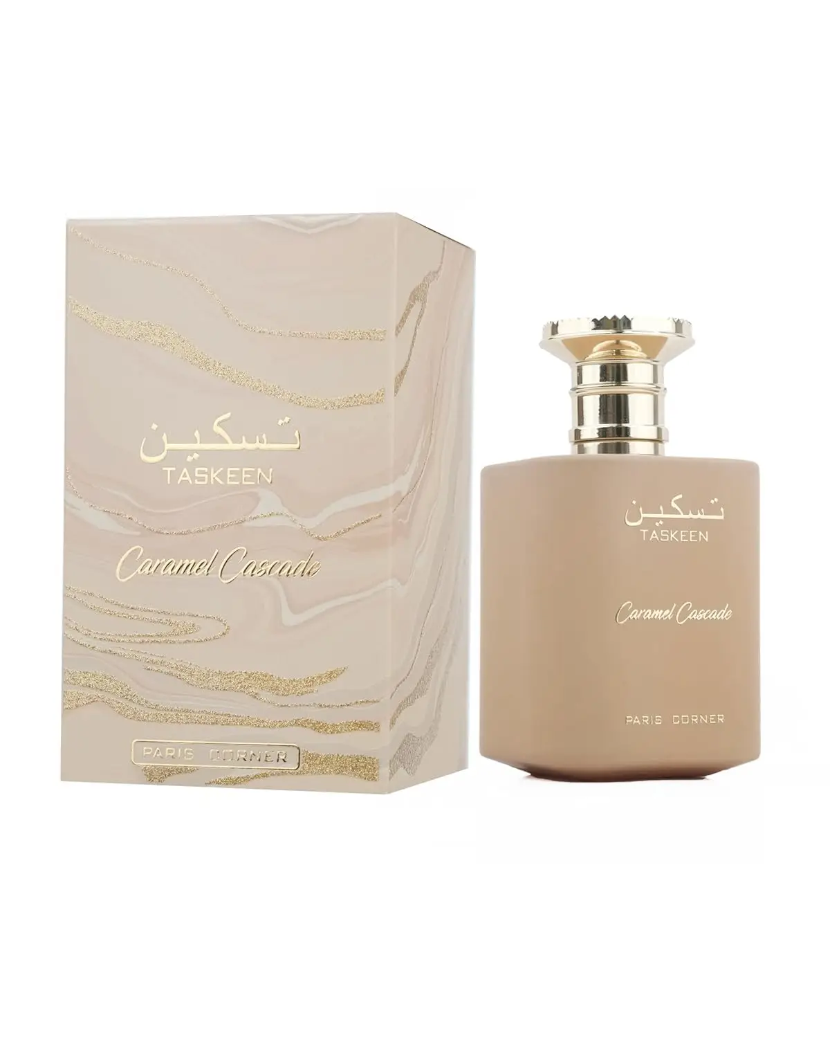 

Paris Corner Taskeen Eau De Parfum Spray for Women & Men - -Free & Luxury Arabic-Name Scent, -Lasting 5-15%, 3.4oz / 100% Fragra