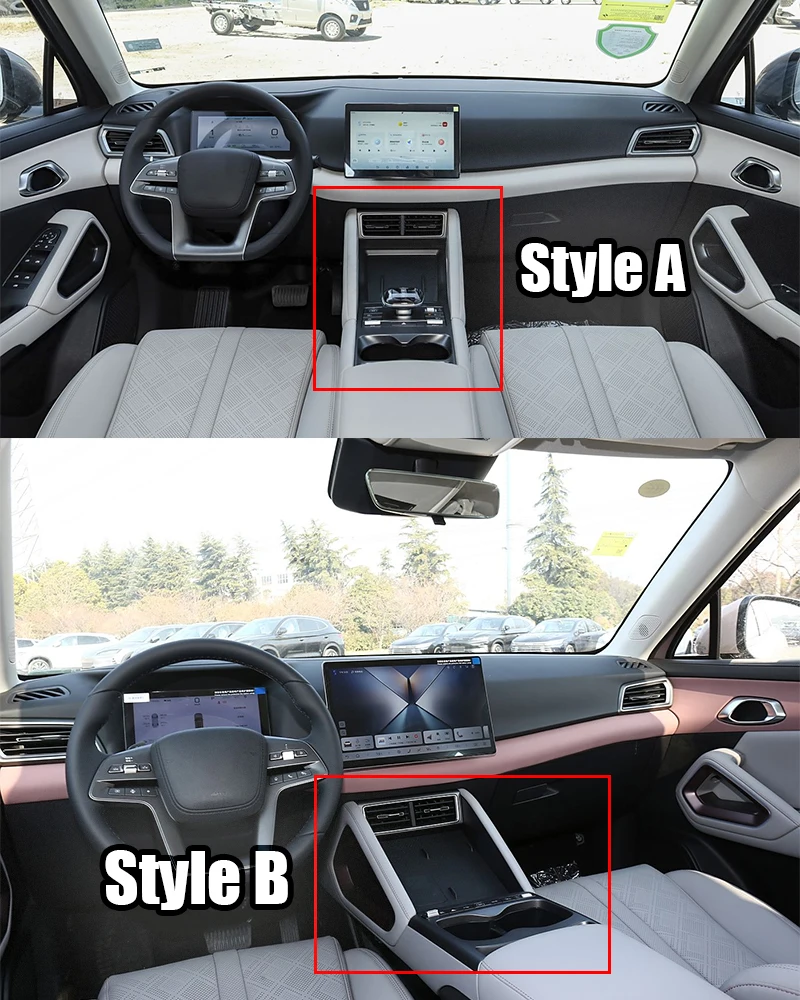 For BYD ATTO 2 YUAN PRO Yuan Up 2024 2025 Silicone protective cover for gear shift panel and interior protective components