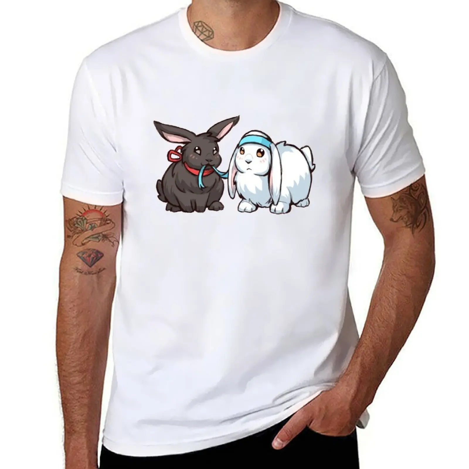

Wangxian bunnies T-Shirt graphic t shirts for man man t shirts for men T-Shirt